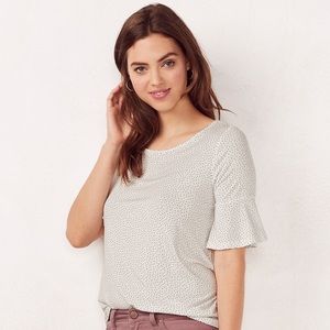 *DONATING* LC Lauren Conrad Bell Sleeve Tee